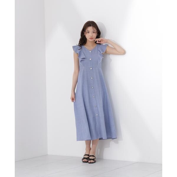 プロポーション ボディドレッシング（PROPORTION BODY DRESSING）/フロントボタンステッチワンピース26SS_13