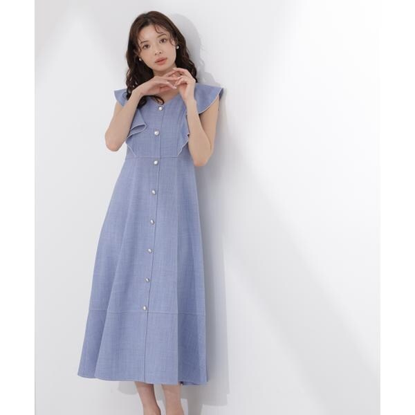 プロポーション ボディドレッシング（PROPORTION BODY DRESSING）/フロントボタンステッチワンピース26SS_14