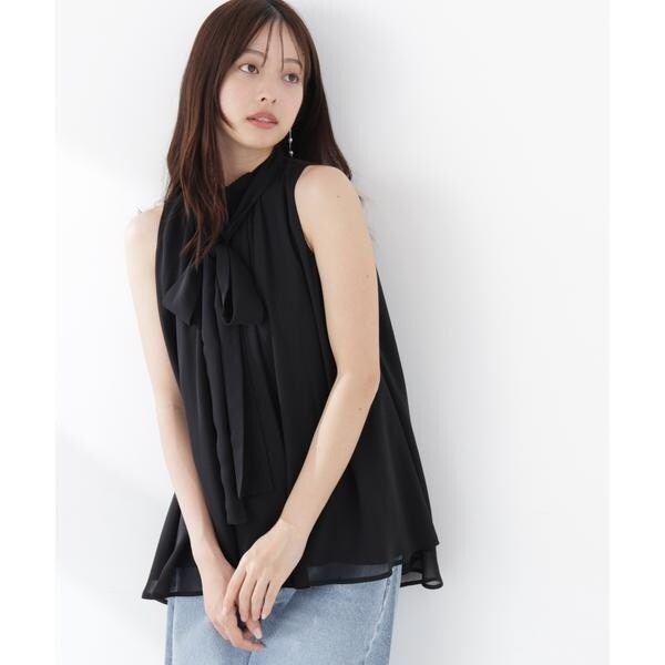 プロポーション ボディドレッシング（PROPORTION BODY DRESSING）/リボン付きギャザーブラウス_3