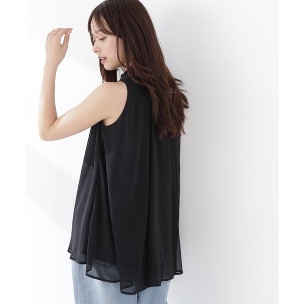 プロポーション ボディドレッシング（PROPORTION BODY DRESSING）/リボン付きギャザーブラウス_4
