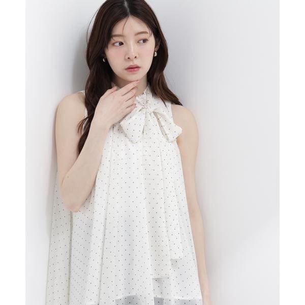 プロポーション ボディドレッシング（PROPORTION BODY DRESSING）/リボン付きギャザーブラウス_13
