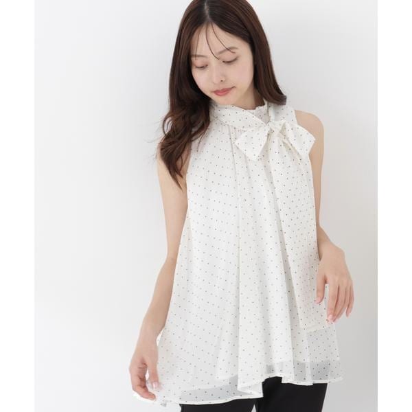 プロポーション ボディドレッシング（PROPORTION BODY DRESSING）/リボン付きギャザーブラウス_14