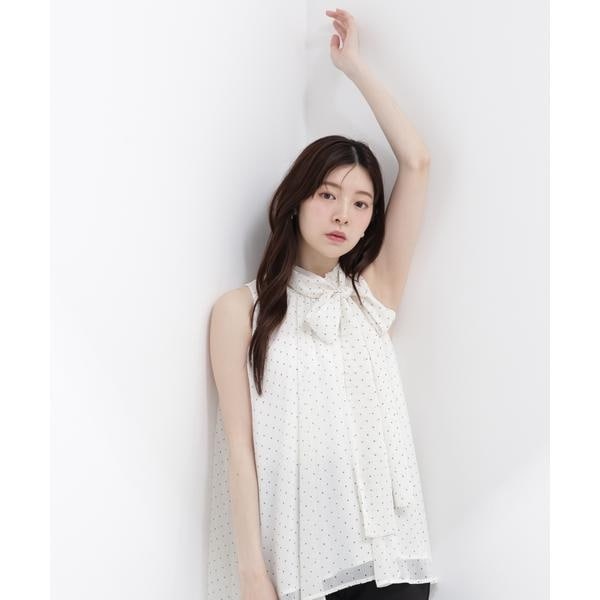 プロポーション ボディドレッシング（PROPORTION BODY DRESSING）/リボン付きギャザーブラウス_18
