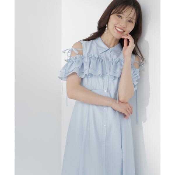 プロポーション ボディドレッシング（PROPORTION BODY DRESSING）/＜EDIT COLOGNE＞フリルシャツワンピース_8