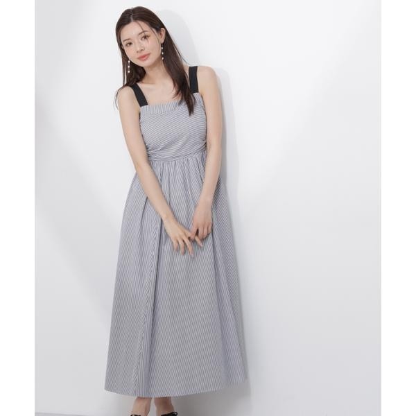 プロポーション ボディドレッシング（PROPORTION BODY DRESSING）/＜中川紅葉さん着用＞ストライプキャミワンピース