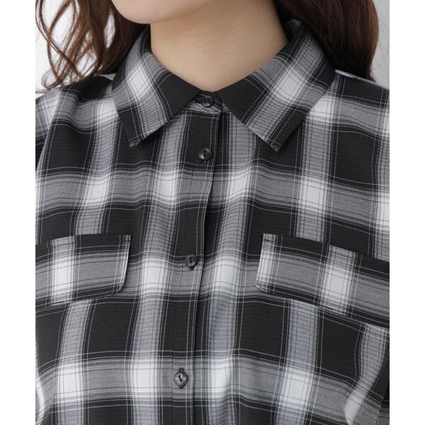 プロポーション ボディドレッシング（PROPORTION BODY DRESSING）/フレンチスリーブ短丈シャツ_15