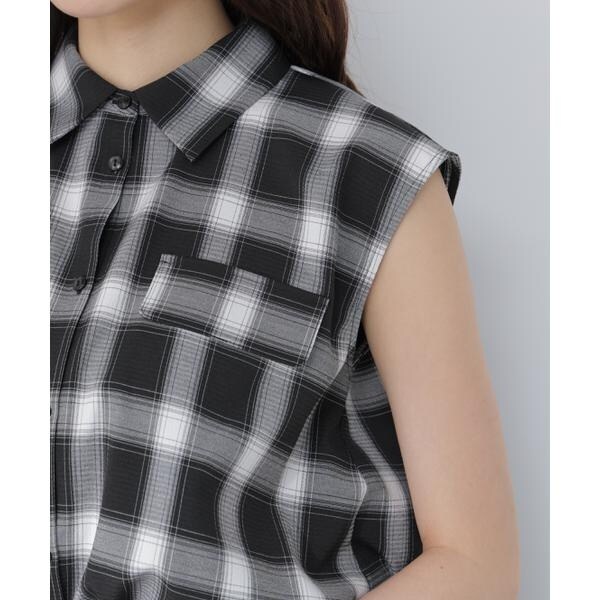 プロポーション ボディドレッシング（PROPORTION BODY DRESSING）/フレンチスリーブ短丈シャツ_16