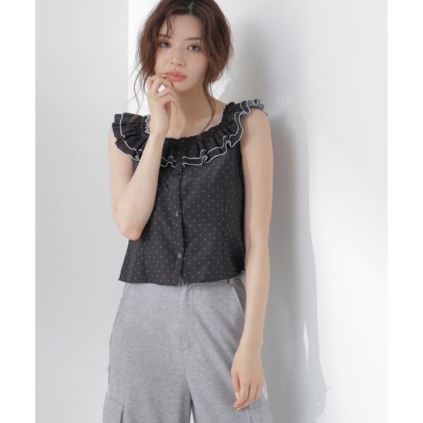 【NEW】プロポーション ボディドレッシング（PROPORTION BODY DRESSING）/ラッフルカラーブラウス_6