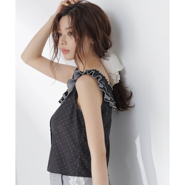【NEW】プロポーション ボディドレッシング（PROPORTION BODY DRESSING）/ラッフルカラーブラウス_7