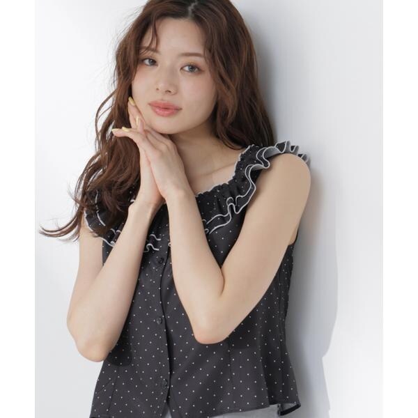 【NEW】プロポーション ボディドレッシング（PROPORTION BODY DRESSING）/ラッフルカラーブラウス_13