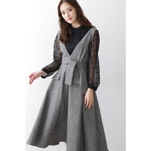 ジル バイ ジルスチュアート パイピングツイードワンピースの通販はau Pay マーケット Brand Square By Oioi ブランドスクエアbyマルイ