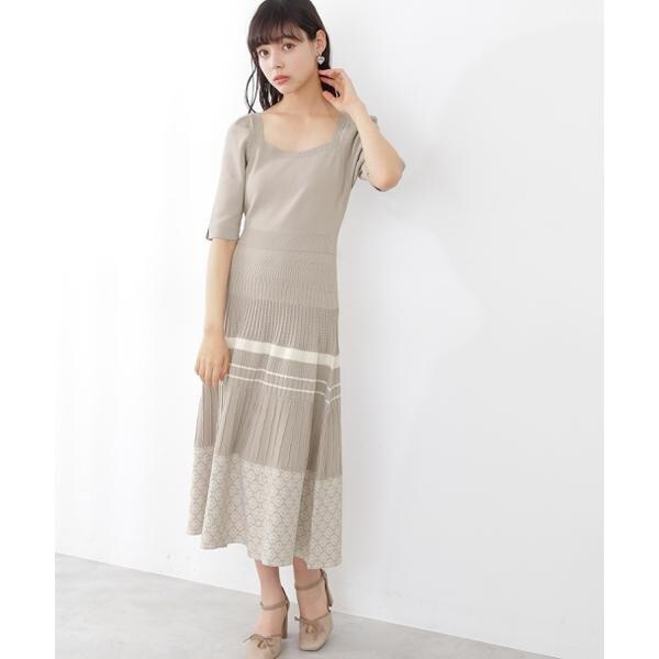 New ジル バイ ジルスチュアート ジャガードニットワンピースの通販はau Pay マーケット Brand Square By Oioi ブランドスクエアbyマルイ