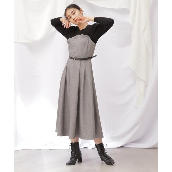 ビックチェックニットワンピース ビッグチェックニットワンピース | JILL by JILL STUART（ジル バイ