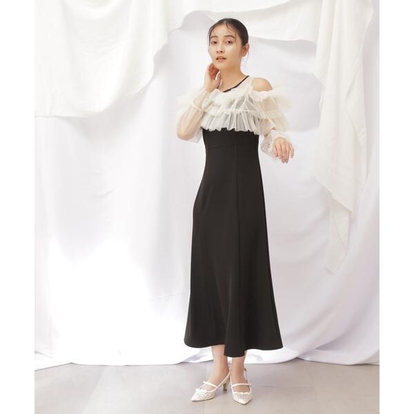 ジル バイ ジル スチュアート（JILL by JILL STUART）/フリルボレロ2Wayドレス_6