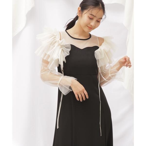 ジル バイ ジル スチュアート（JILL by JILL STUART）/フリルボレロ2Wayドレス_12