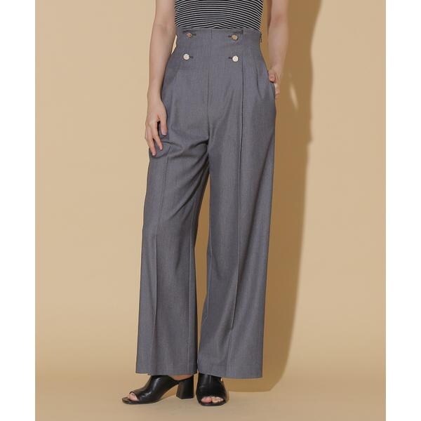 ジル バイ ジル スチュアート（JILL by JILL STUART）/ハンマーメタルワイドパンツ