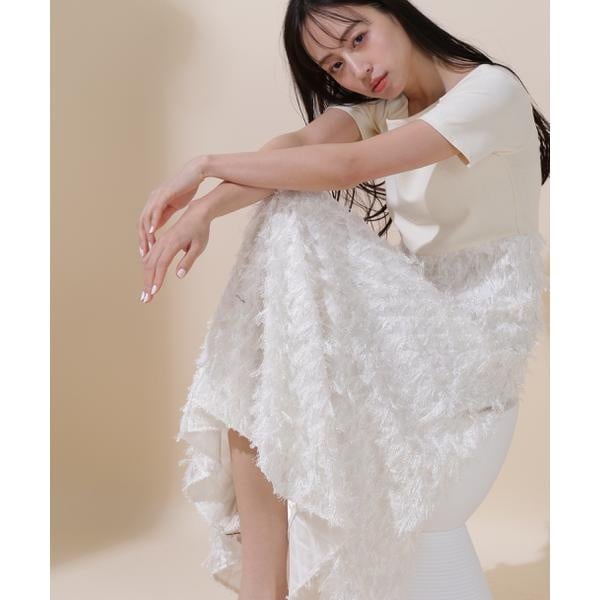 ジル バイ ジル スチュアート（JILL by JILL STUART）/ボートネックカットドッキングワンピースの通販は