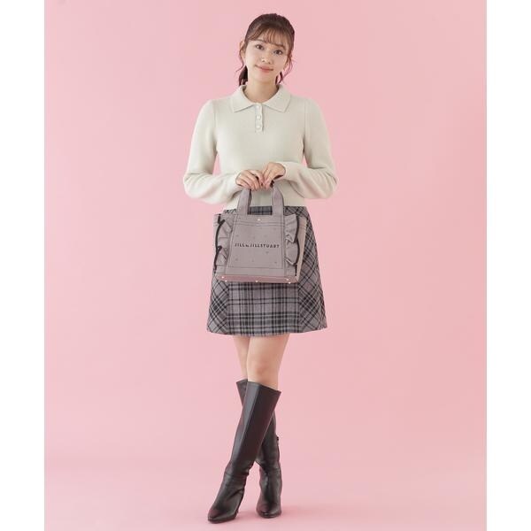 JILL BY JILLSTUART WEB限定 ビジューフリルトート WEB限定：ビジューフリルトート | JILL by JILL STUART（ジル