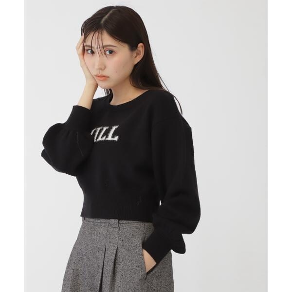 ジル バイ ジル スチュアート（JILL by JILL STUART）/バリエ?ションジャガードロゴニット_6