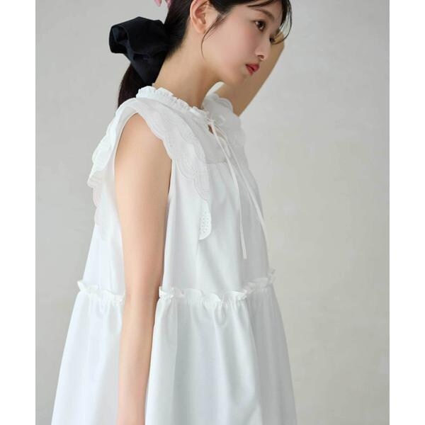 ジルバイジルスチュアート カットワークティアードチュニック カットワークティアードチュニック | JILL by JILL STUART（ジル バイ