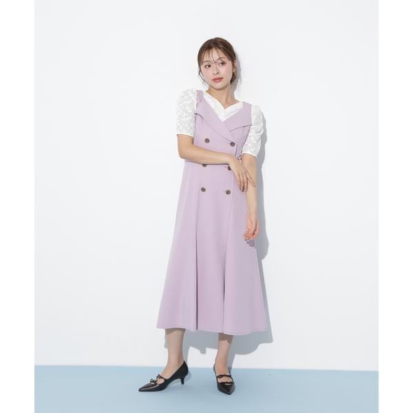 ジル バイ ジル スチュアート（JILL by JILL STUART）/トレンチディティールジャンスカ