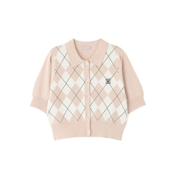 ジル バイ ジル スチュアート（JILL by JILL STUART）/ポロ衿アーガイルニット_13