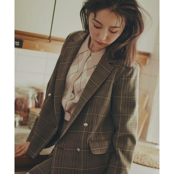 ジル バイ ジル スチュアート（JILL by JILL STUART）/ウーリッシュフラノジャケット