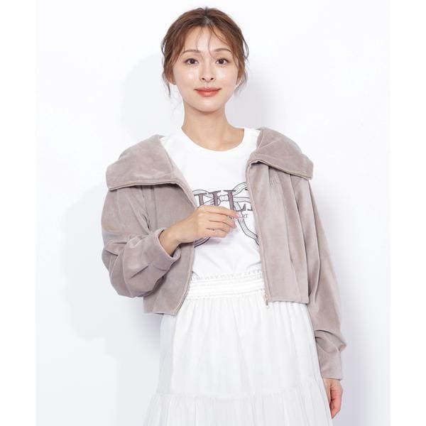 ジル バイ ジル スチュアート（JILL by JILL STUART）/ベロアフーディ