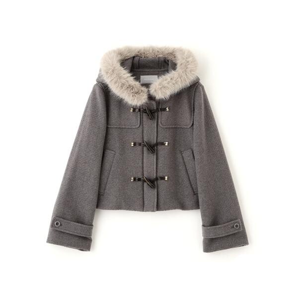 ジル バイ ジル スチュアート（JILL by JILL STUART）/フェイクファー付ショートダッフルコート_16
