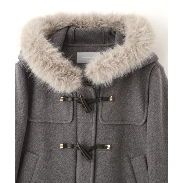 ジル バイ ジル スチュアート（JILL by JILL STUART）/フェイクファー付ショートダッフルコート_17