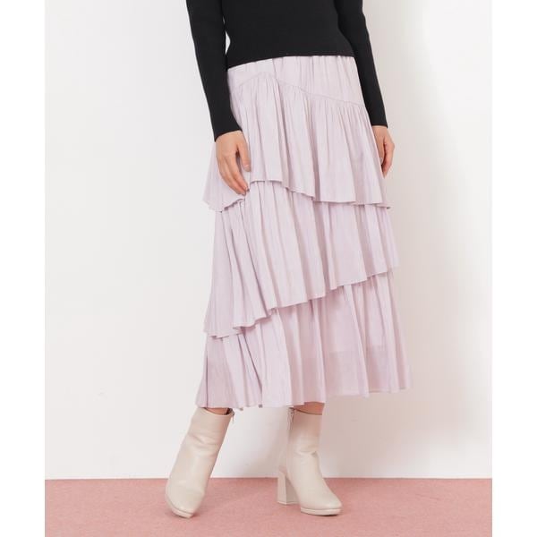 ジル バイ ジル スチュアート（JILL by JILL STUART）/ランダムティアードスカート