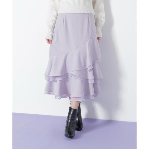 ジル バイ ジル スチュアート（JILL by JILL STUART）/ランダムヘムシアースカート