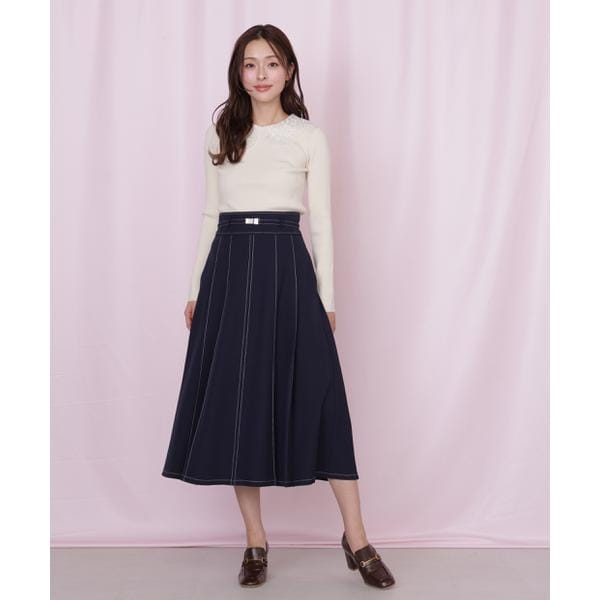 ジル バイ ジル スチュアート（JILL by JILL STUART）/＜セットアップ対応＞ベーシックツイルスカート_2