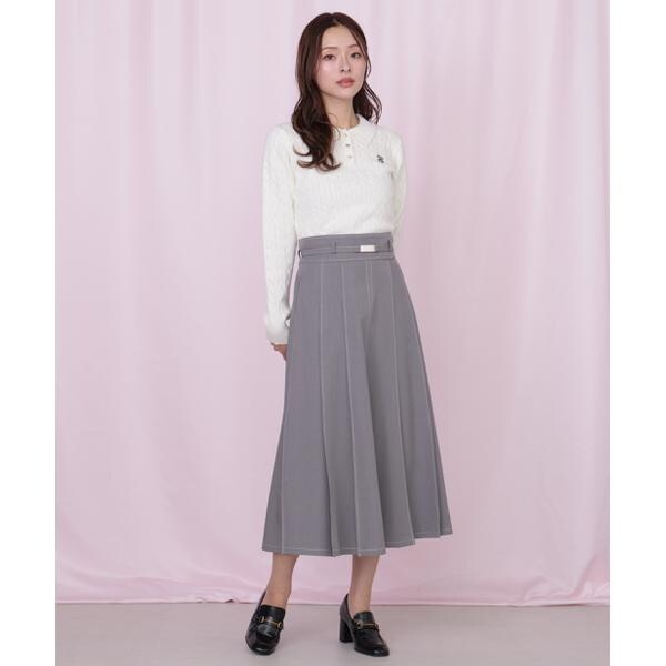 ジル バイ ジル スチュアート（JILL by JILL STUART）/＜セットアップ対応＞ベーシックツイルスカート_3