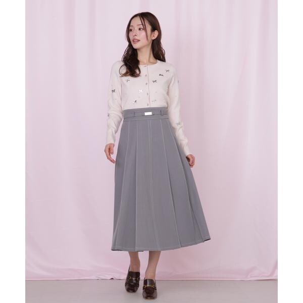 ジル バイ ジル スチュアート（JILL by JILL STUART）/＜セットアップ対応＞ベーシックツイルスカート_4