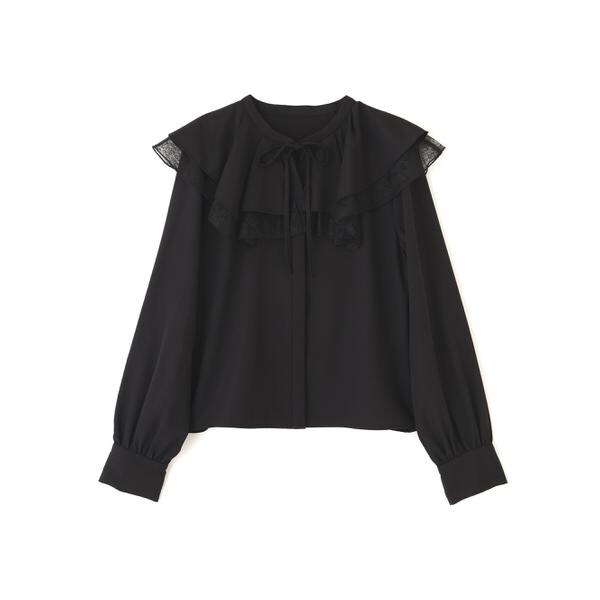 ジル バイ ジル スチュアート（JILL by JILL STUART）/ビッグカラーレースレイヤードブラウス_8