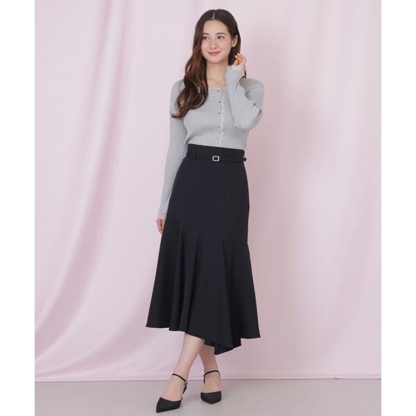 ジル バイ ジル スチュアート（JILL by JILL STUART）/イレギュラーヘムマーメイドスカート_5