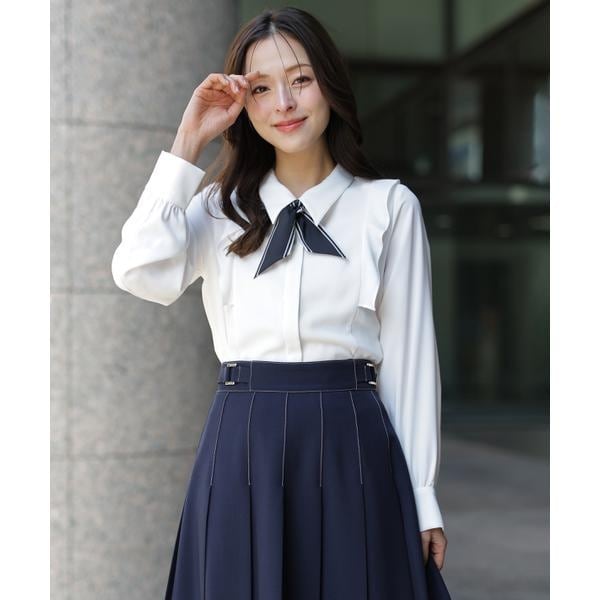 ジル バイ ジル スチュアート（JILL by JILL STUART）/スカーフ付きブラウス