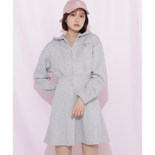 ジル バイ ジル スチュアート（JILL by JILL STUART）/ダイバーフーディーミニワンピース