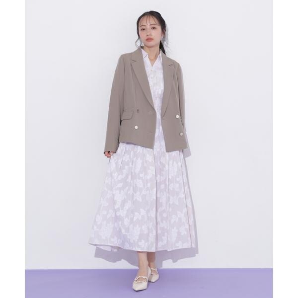 ジル バイ ジル スチュアート（JILL by JILL STUART）/サマーツイルテーラードジャケット_4