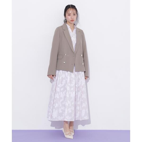 ジル バイ ジル スチュアート（JILL by JILL STUART）/サマーツイルテーラードジャケット_5