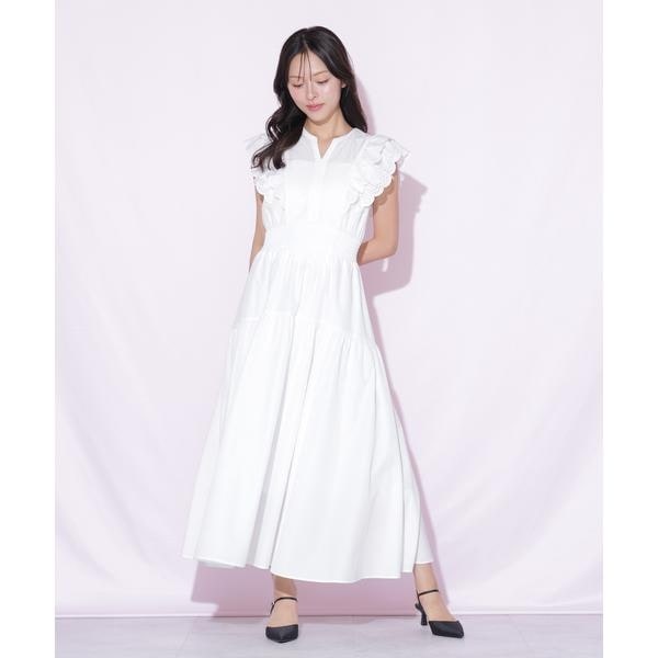 ジル バイ ジル スチュアート（JILL by JILL STUART）/カットワークカラーワンピース_6