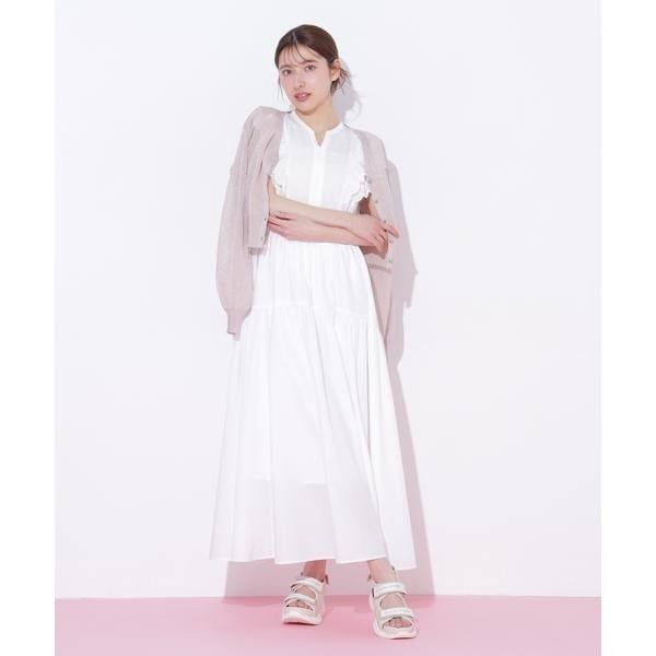 ジル バイ ジル スチュアート（JILL by JILL STUART）/カットワークカラーワンピース_14