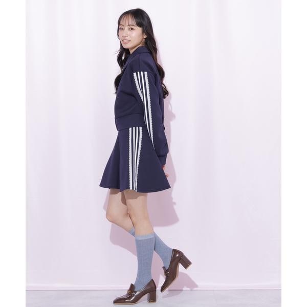 ジル バイ ジル スチュアート（JILL by JILL STUART）/配色ラインレースミニスカート_18