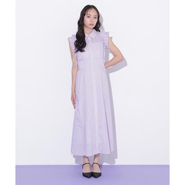 ジル バイ ジル スチュアート（JILL by JILL STUART）/ショルダーフリルワンピース