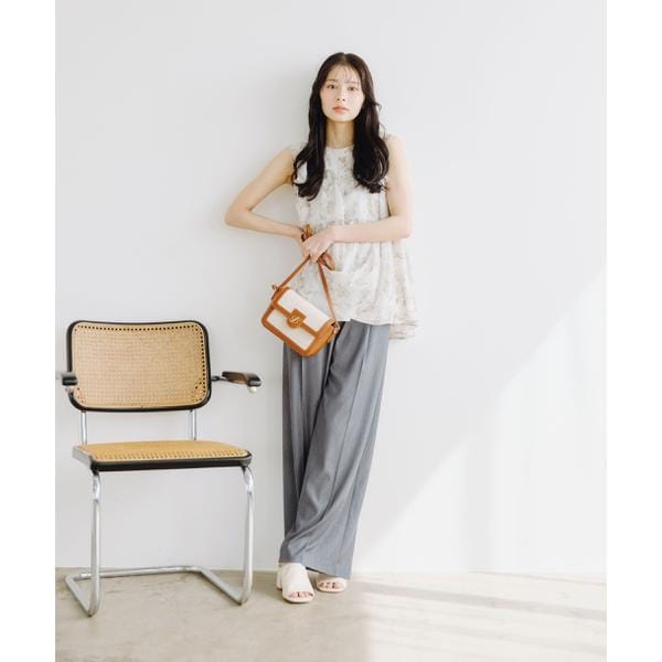 ジル バイ ジル スチュアート（JILL by JILL STUART）/ドライタッチワイドパンツ_1