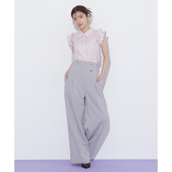 ジル バイ ジル スチュアート（JILL by JILL STUART）/ドライタッチワイドパンツ_4