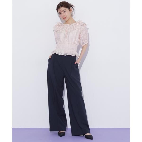 ジル バイ ジル スチュアート（JILL by JILL STUART）/ドライタッチワイドパンツ_16