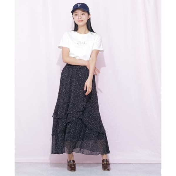 【NEW】ジル バイ ジル スチュアート（JILL by JILL STUART）/縦ラッフルシアースカート