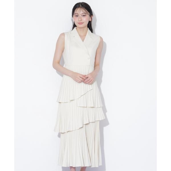 ジル バイ ジル スチュアート（JILL by JILL STUART）/ランダムプリーツジレワンピース